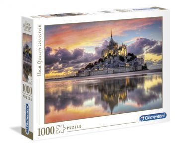 Le magnifique Mont Saint-Michel, 1000 pc puzzle